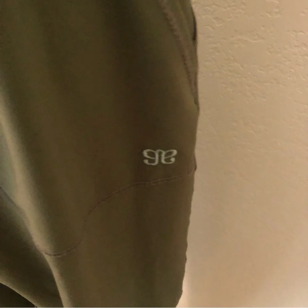 Albion Fit Olive Green Women's Drawstring Jumpsuit - Picture 7 of 14